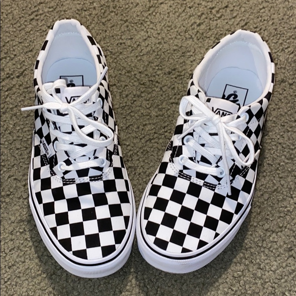 Checkered Vans